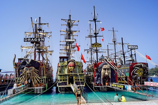 Поездка на пиратской лодке в Фетхие